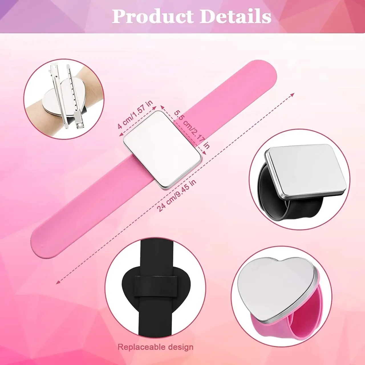 Sewing Necessities - Silicone Magnetic Wrist Pincushion Portable Magnet