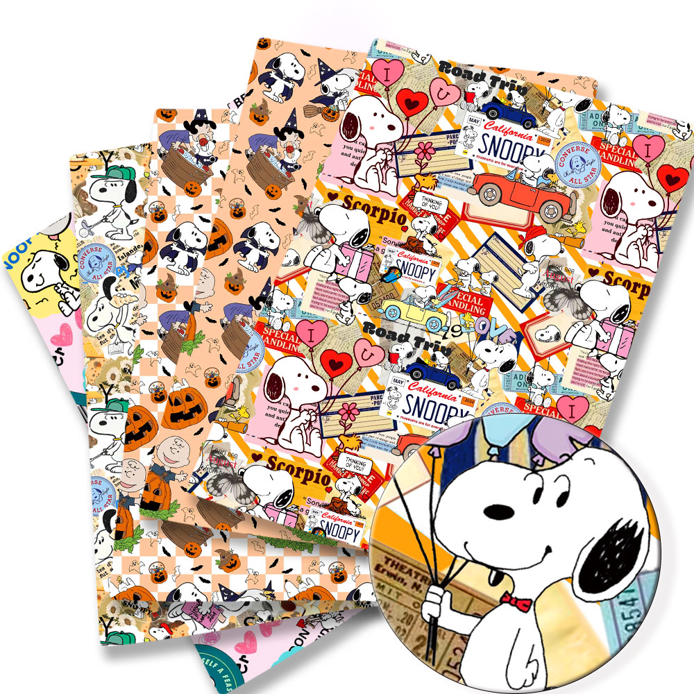 TAKARA TOMY Snoopy fabric140x5 - Sewing Textiles 评论和价格
