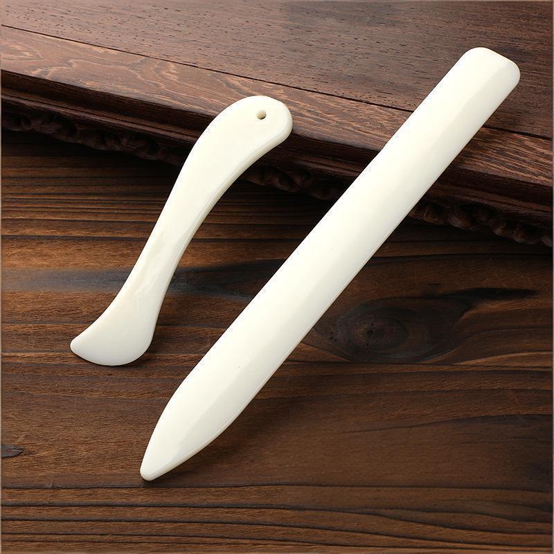 Leather Craft Bone Folder 2Pcs - Sewing Necessities 评论和价格