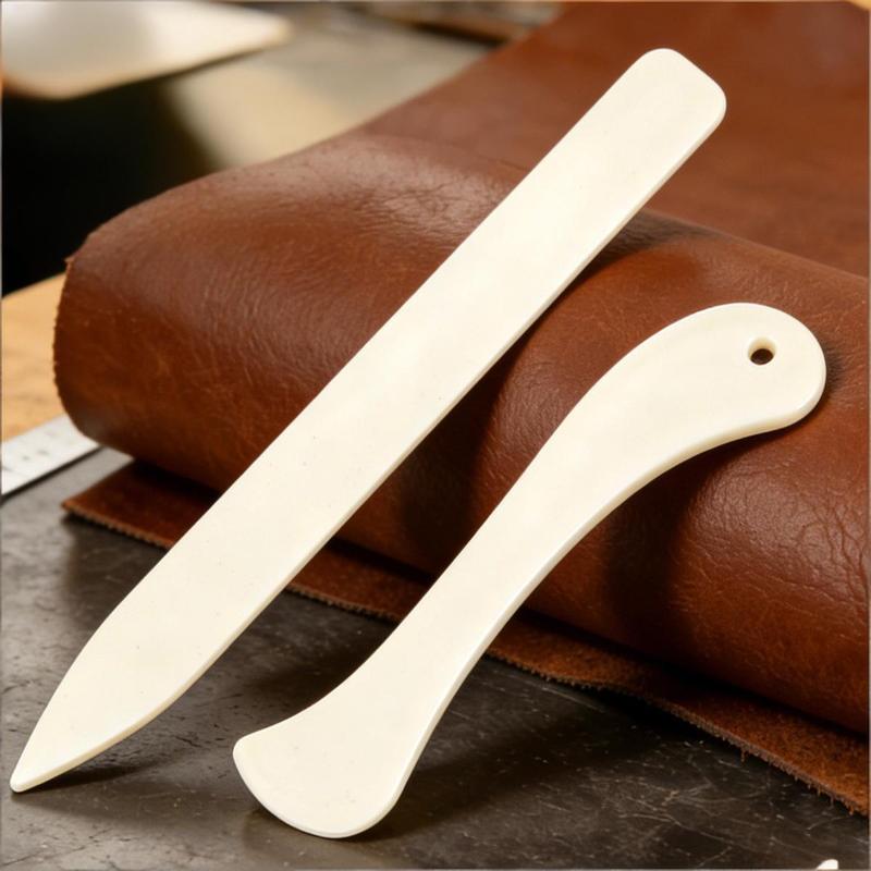 Leather Craft Bone Folder 2Pcs - Sewing Necessities 评论和价格