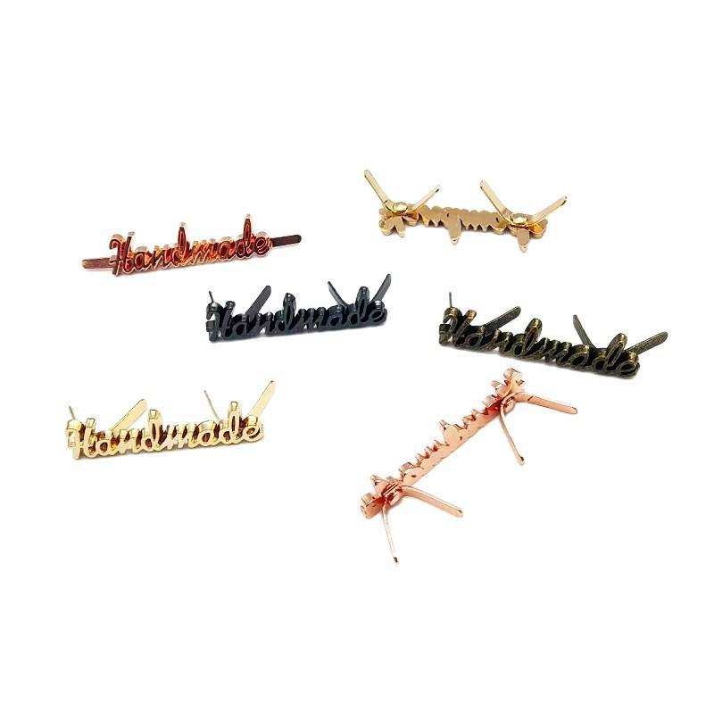 10Pcs Handmade Letter Metal La - Sewing Label 评论和价格