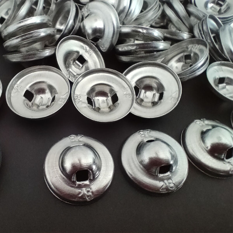 500pcs Metal Fabric Cover Butt - Button Hole Cutter 评论和价格