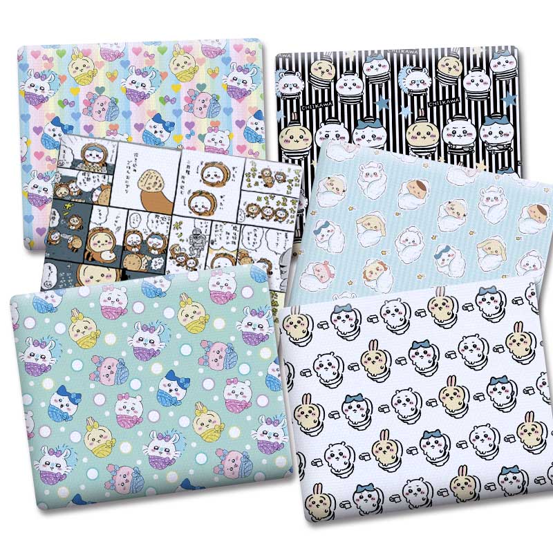 Cartoon fabric 140x50CM cotton - Sewing Textiles 评论和价格
