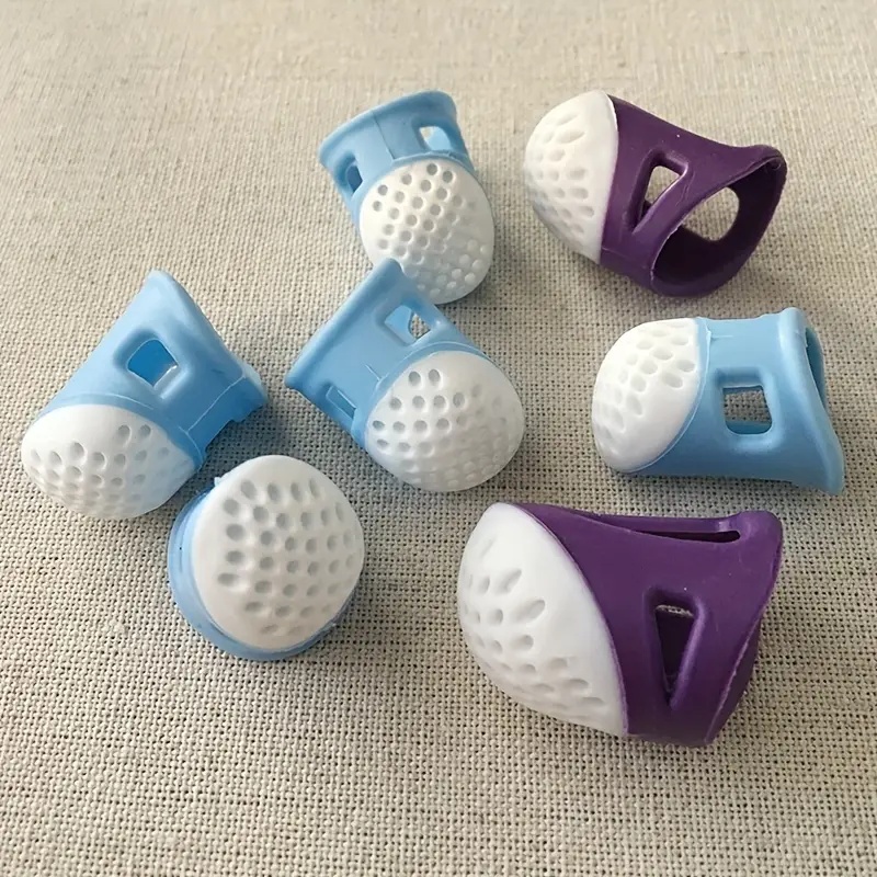2-Pack Anti-Slip Sewing Thimbl - Button Hole Cutter 评论和价格