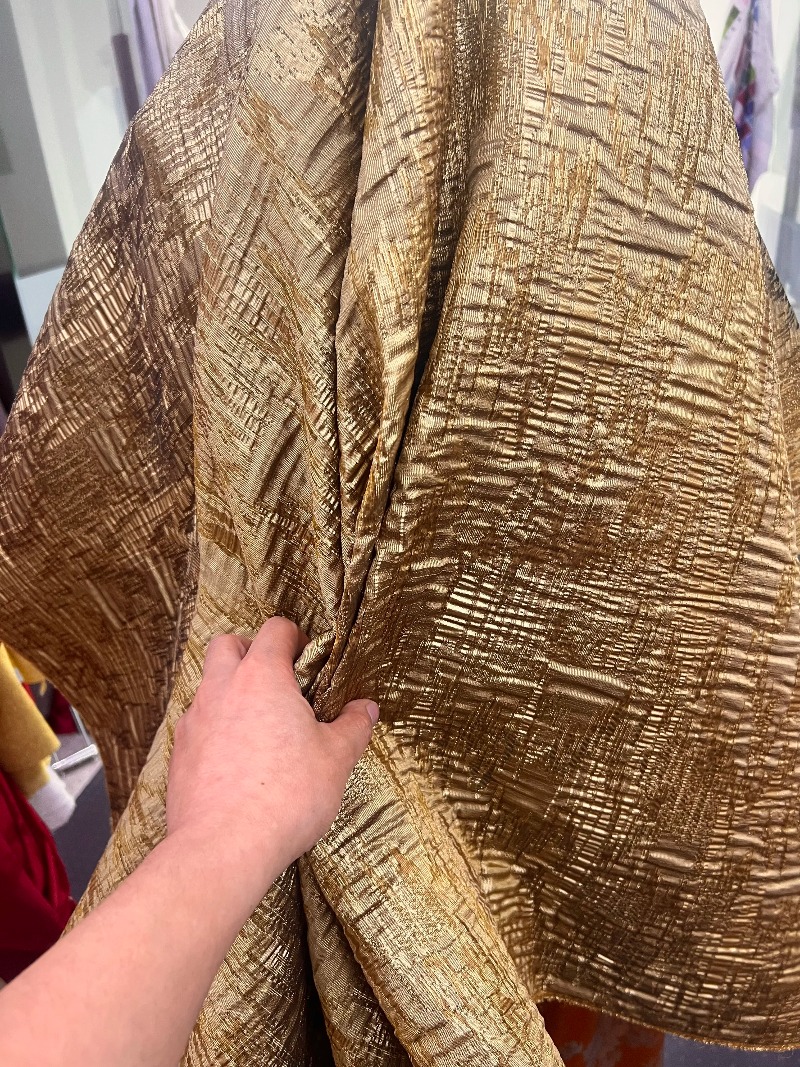 Bronze Brown Textured Irregula - Textile And Sewing Materials 评论和价格