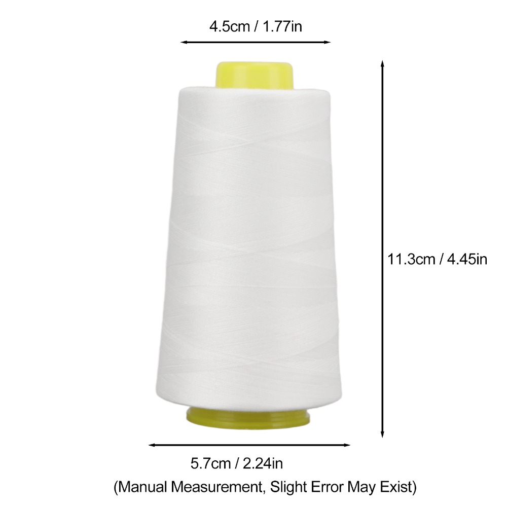 4Pcs 3000 Yards Each Serger Th - Serger Thread Cone 评论和价格