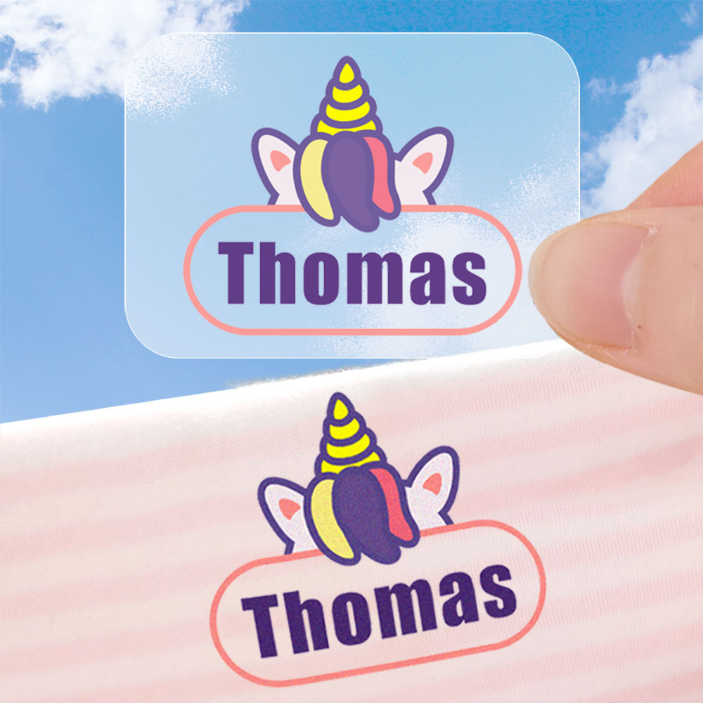 Custom Iron on Name Sticker Pe - Sewing Label 评论和价格
