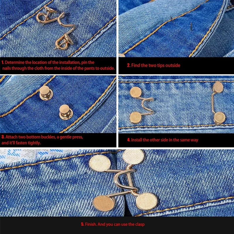 1/4Set Nail-free Metal Jeans B - Button Hole Cutter 评论和价格