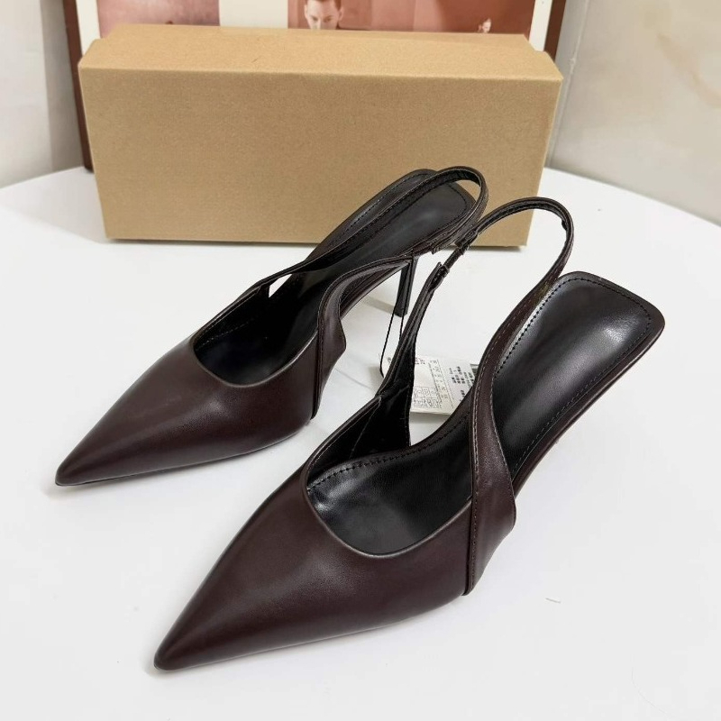 Women's Elegant Dark Brown Fau - Elastic Waistband Roll 评论和价格