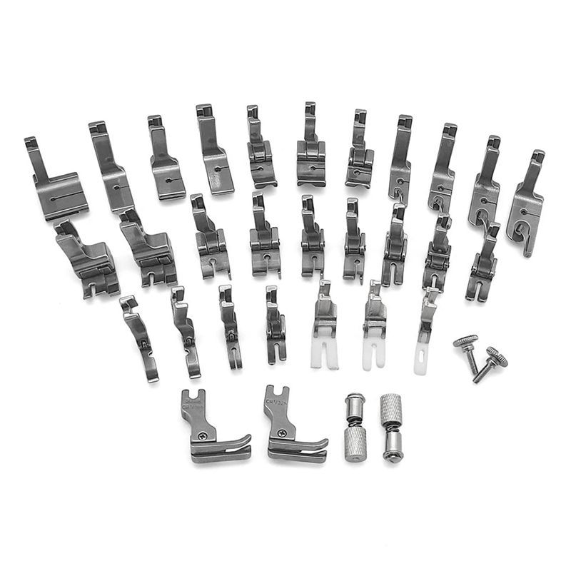 A84E-31 PCS Presser Foot Set 2 - Sewing Machine Fabric 评论和价格