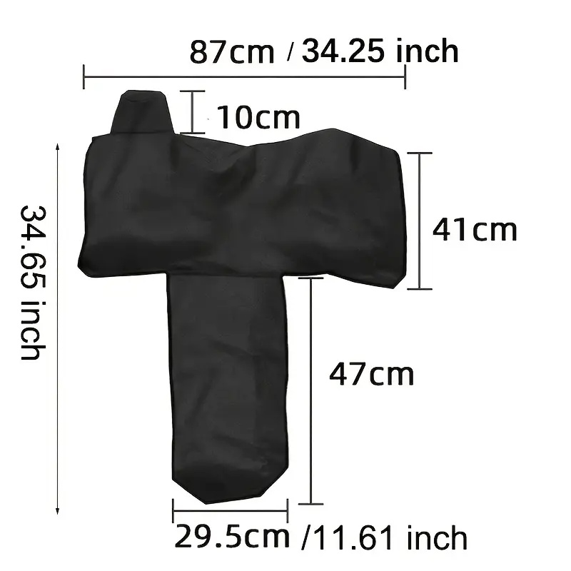 Horse Saddle Cover Dust-proof  - Elastic Waistband Roll 评论和价格