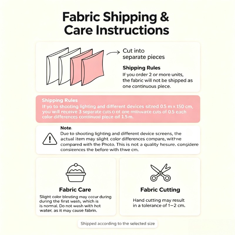 Mixed‑Blend Fabric with Girl P - Sewing Textiles 评论和价格